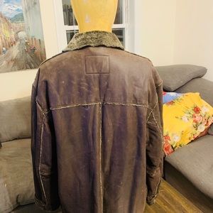 Jacket leather guess new